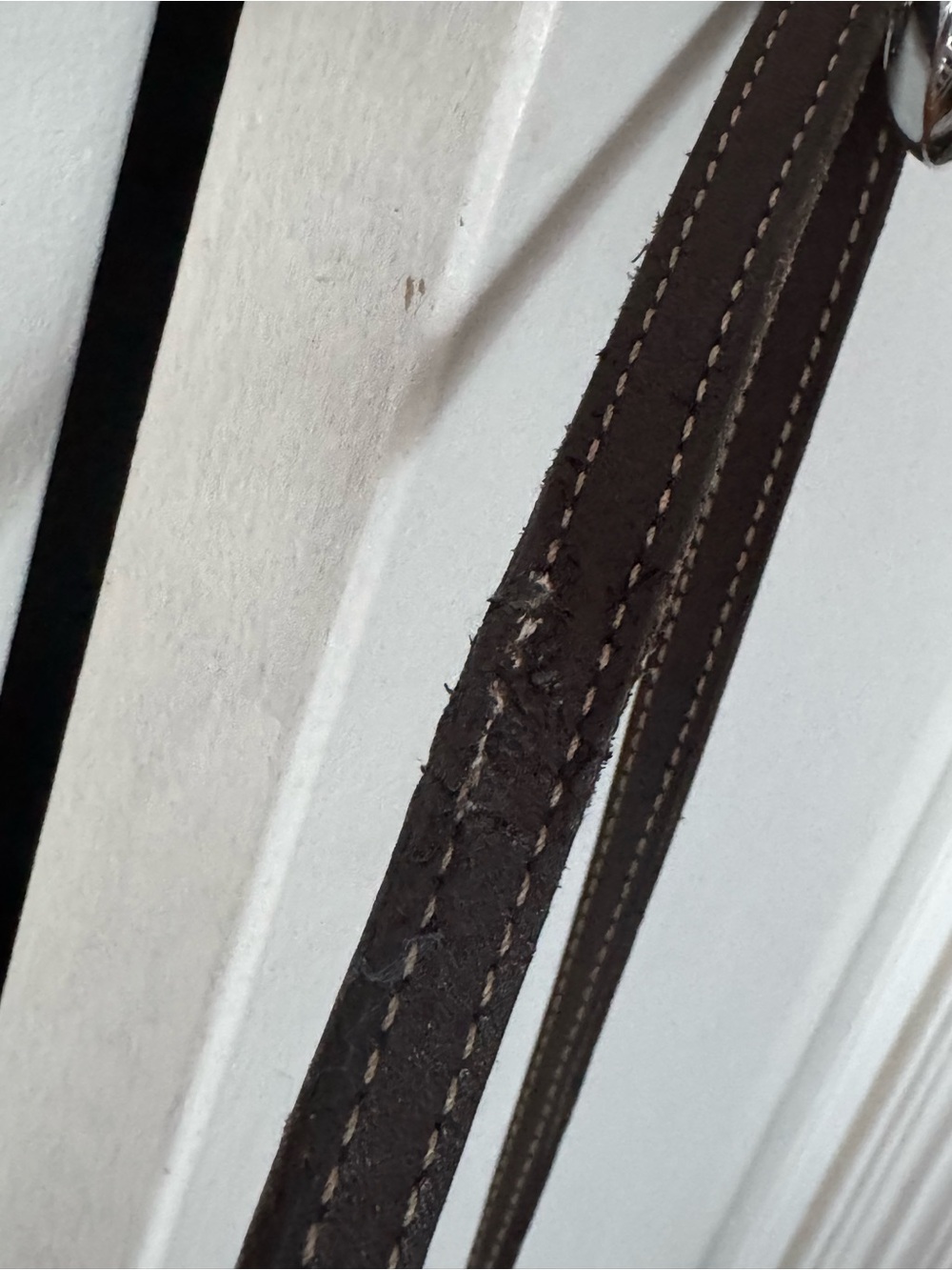 Vintage Coach 9138 Brown Leather Camera Crossbody Shoulder Bag - Picture 5 of 6